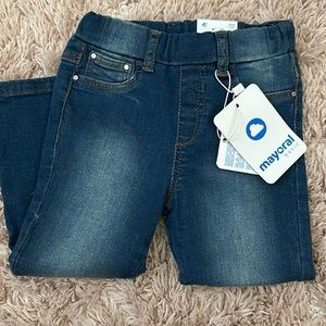 Mayoral kids super skinny nwt